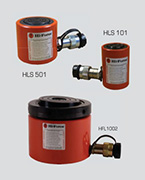 HLS单作用矮型液压缸 HFL单作用薄型螺母锁定液压缸