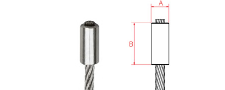 Technocables 圆柱止端压接端头