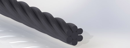 Technocables 钨丝股 1x7