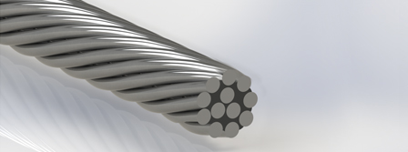 Technocables 标准 钢丝股 1x12