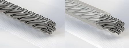Technocables 不锈钢钢丝绳 6x7-WSC