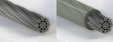 Technocables 不锈钢钢丝绳 8x7+1x19
